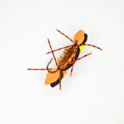 chernoble ant Black Orange Dry Fly AP - Copy - Copy - Copy