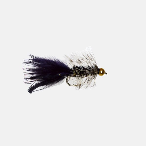 Wooly Bugger Grizzly Black